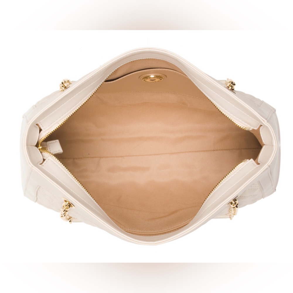 Love Moschino Beige Quilted Shoulder Bag NWT - Picture 2 of 4